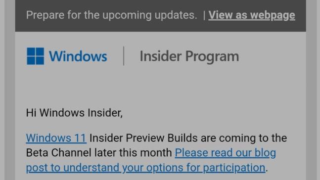 win11預(yù)覽版更新時間詳細介紹