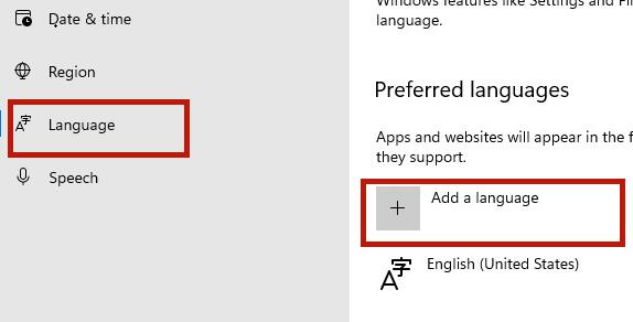 win11語(yǔ)言更換方法