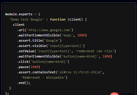 javascript - 前端自動化測試是干嘛的？