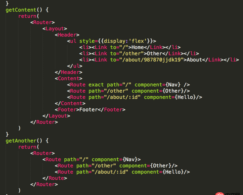 javascript - react-router路有嵌套問題？