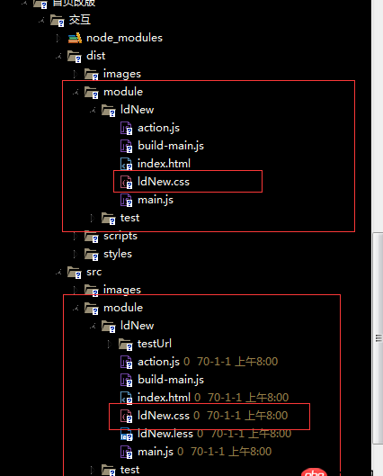 javascript - gulp遍歷文件夾壓縮css，無效