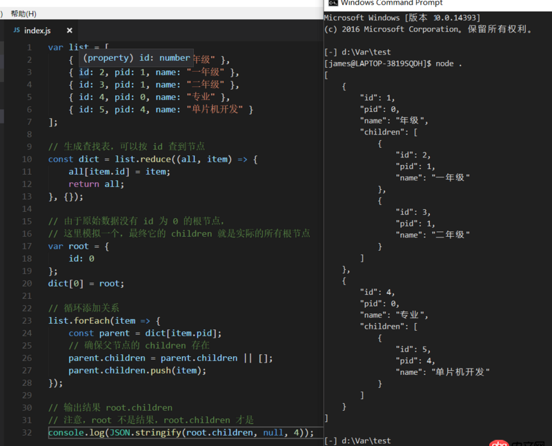 javascript - js寫一個(gè)遞歸把數(shù)據(jù)結(jié)構(gòu)重組成另外的結(jié)構(gòu)