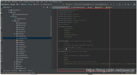 使用android studio開發(fā)工具編譯GBK轉換三方庫iconv的方法