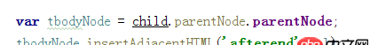 javascript - 請教，用原生js插入html的問題