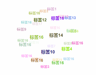 Vue中實(shí)現(xiàn)3D標(biāo)簽云的詳細(xì)代碼