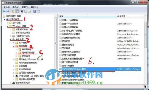 Win7訪問(wèn)局域網(wǎng)共享提示沒(méi)有權(quán)限的解決方法