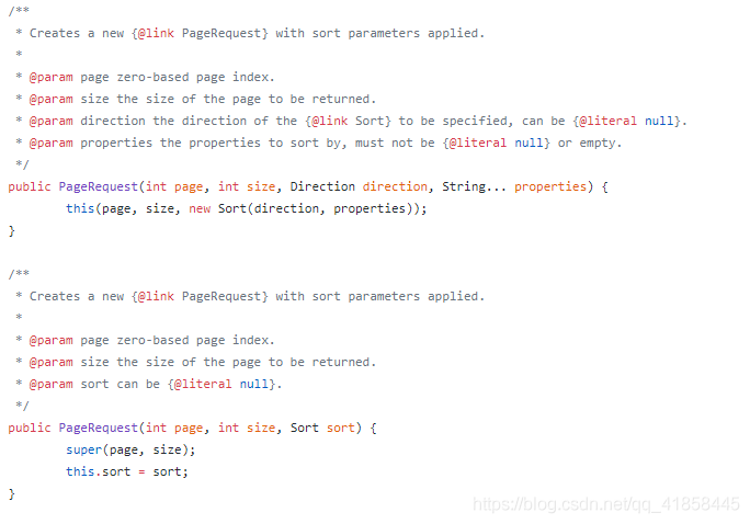 SpringbootJPA分頁 PageRequest過時的替代方法