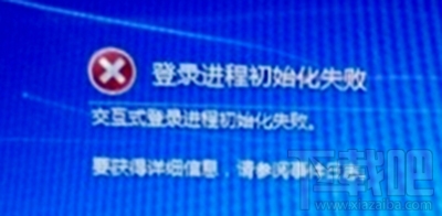 win7系統(tǒng)登陸進程初始化失敗怎么辦？win7系統(tǒng)登陸進程初始化失敗解決方法