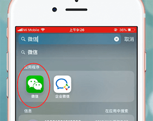 蘋(píng)果手機(jī)找不到微信怎么辦？具體操作步驟