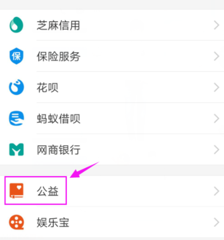 支付寶app如何開啟公益？詳細(xì)操作步驟