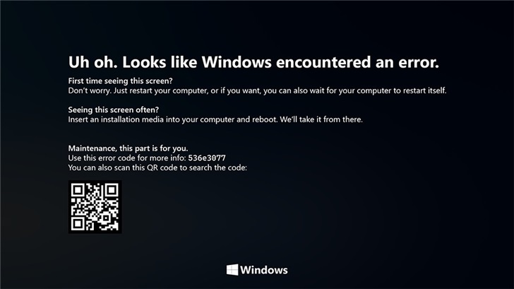 Windows10 取消死亡藍屏界面設計
