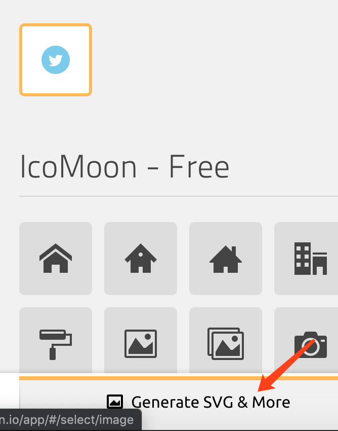 Iconfont(矢量圖標)+iconmoon(圖標svg互轉)配合javascript實現(xiàn)社交分享系統(tǒng)