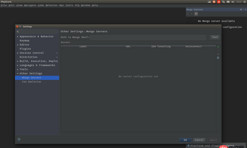 node.js - 如何在webstorm中啟動并連接mongodb數據庫呢？