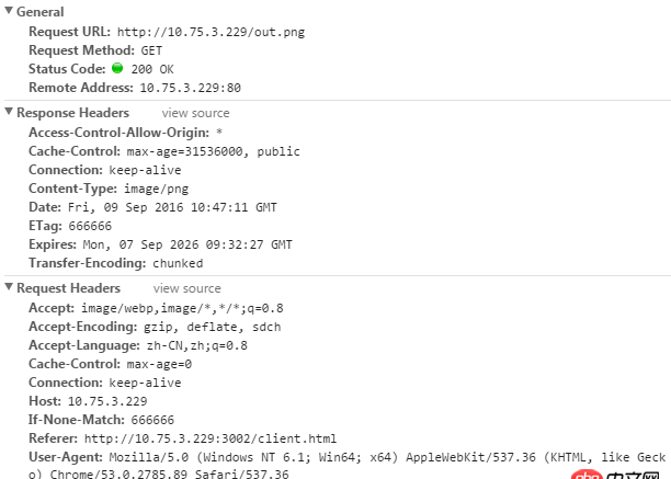 html5 - node靜態資源服務器設置了Cache-Control，但瀏覽器從來不走304