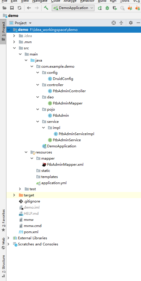 快速搭建Spring Boot+MyBatis的項(xiàng)目IDEA（附源碼下載）
