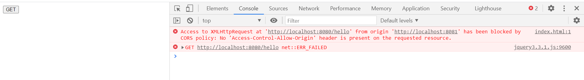Spring Boot 通過CORS實(shí)現(xiàn)跨域問題