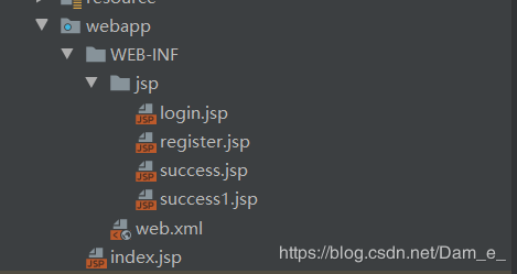 IDEA實現(xiàn) springmvc的簡單注冊登錄功能的示例代碼