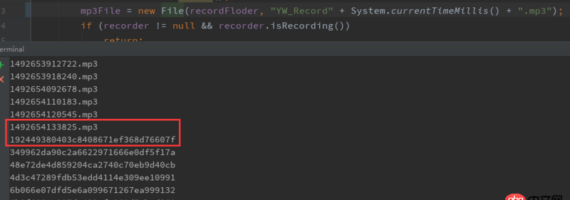java - 以當(dāng)前時(shí)間戳命名File 為什么生成的名字不一樣？