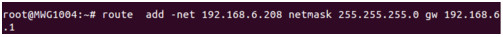 Linux環(huán)境下添加路由表代碼