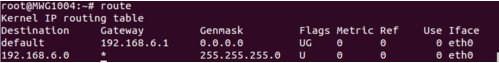 Linux環(huán)境下添加路由表代碼