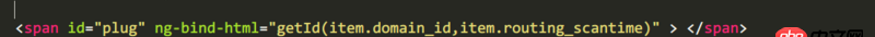 javascript - ng-bind-html中 自定義的指令 不生效！