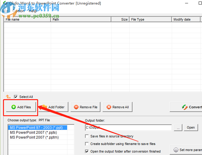 Okdo Word to PowerPoint Converter將Word轉(zhuǎn)換成PPT的方法