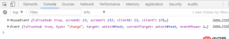javascript - 請指條明路，angular的$event，在select中卻是undefined？