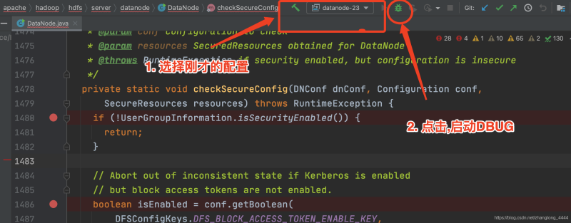 Hadoop 使用IntelliJ IDEA 進行遠程調試代碼的配置方法