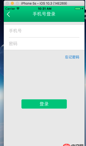 javascript - RN項(xiàng)目iOS端真機(jī)測(cè)試賬號(hào)無(wú)法登錄！