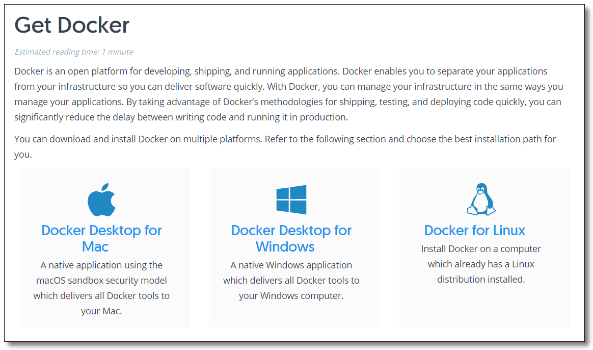 Docker 安裝及配置鏡像加速的實(shí)現(xiàn)