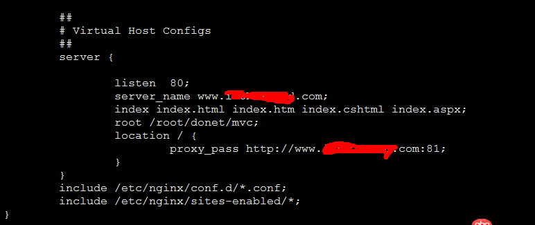 nginx這個(gè)反向代理配的有問(wèn)題嗎？
