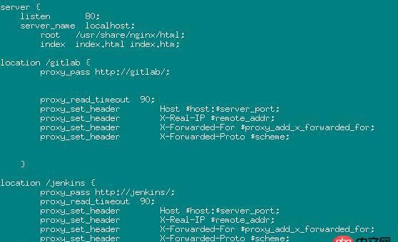 nginx反向代理 使用多個location url 匹配到不同主機的不同服務，出現404問題