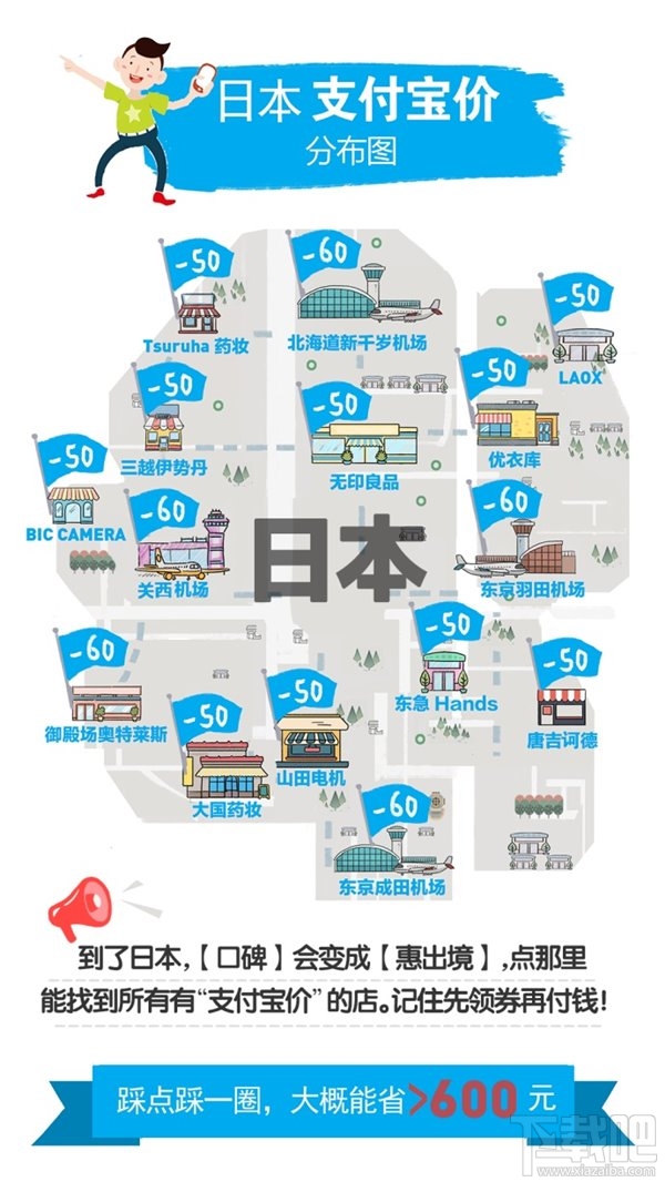 2017國慶哪些地區有支付寶價?2017國慶全球支付寶價分布圖