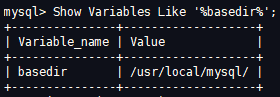 MySQL中查看數(shù)據(jù)庫安裝路徑的方法