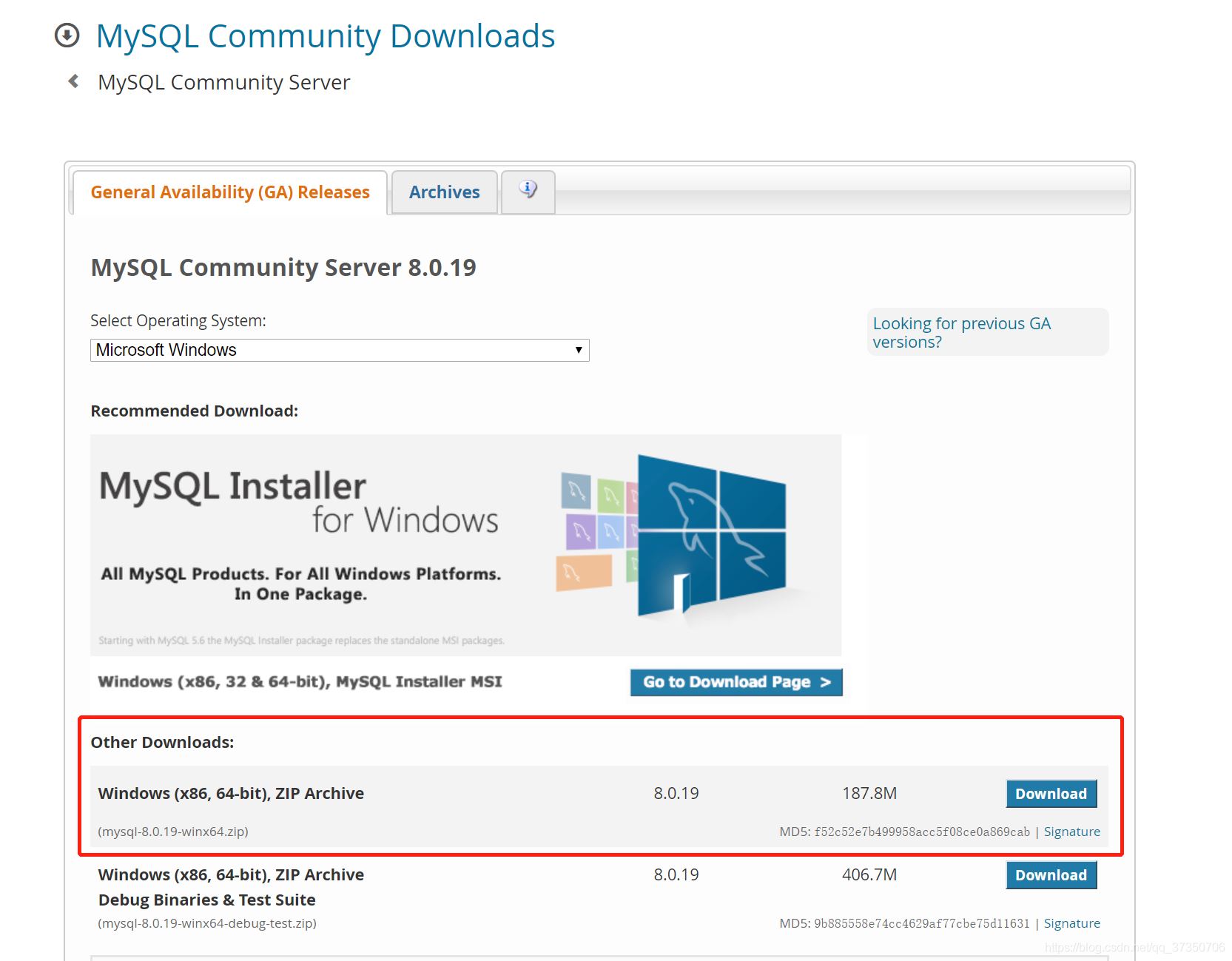 MySQL 8.0.19安裝詳細(xì)教程(windows 64位)