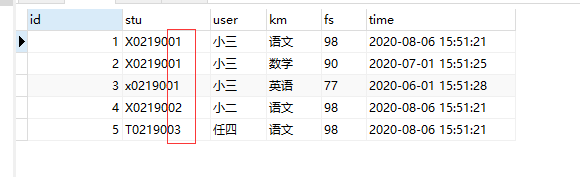 MySql比較運算符正則式匹配REGEXP的詳細使用詳解