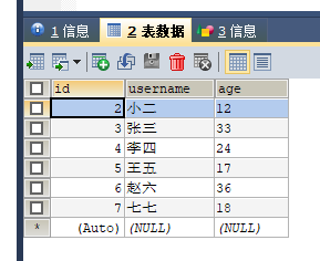 MySQL 詳細(xì)單表增刪改查crud語(yǔ)句