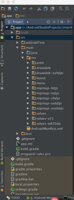 android-studio - android studio 最外層目錄沒(méi)了，只有app級(jí)別目錄。
