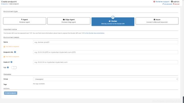 使用portainer連接遠(yuǎn)程docker的教程