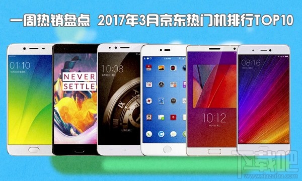 現(xiàn)在什么手機(jī)比較好？2017年3月京東熱門機(jī)排行TOP10