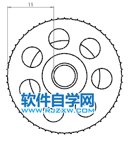 solidworks怎么相同弧上兩點的尺寸標注