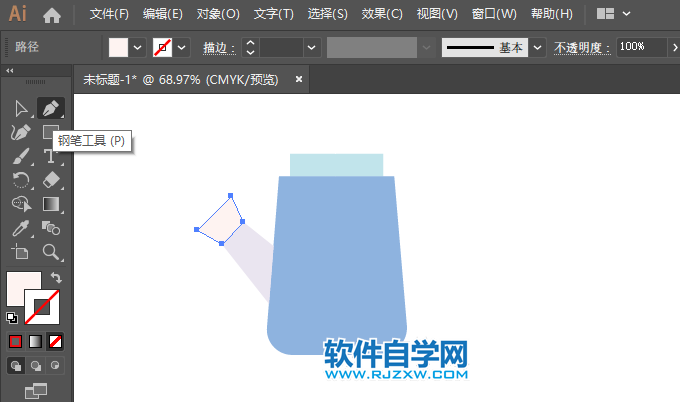 ai怎么畫灑水壺的簡(jiǎn)易圖