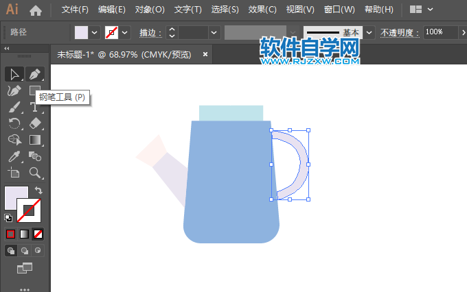 ai怎么畫灑水壺的簡(jiǎn)易圖