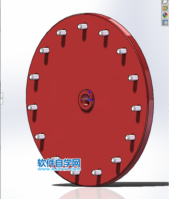 三角形凸輪機(jī)構(gòu)用SolidWorks制作