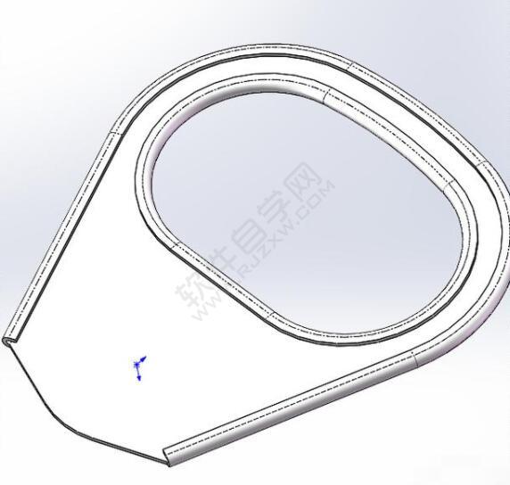 易拉罐拉環(huán)鈑金零件怎么用SolidWorks畫