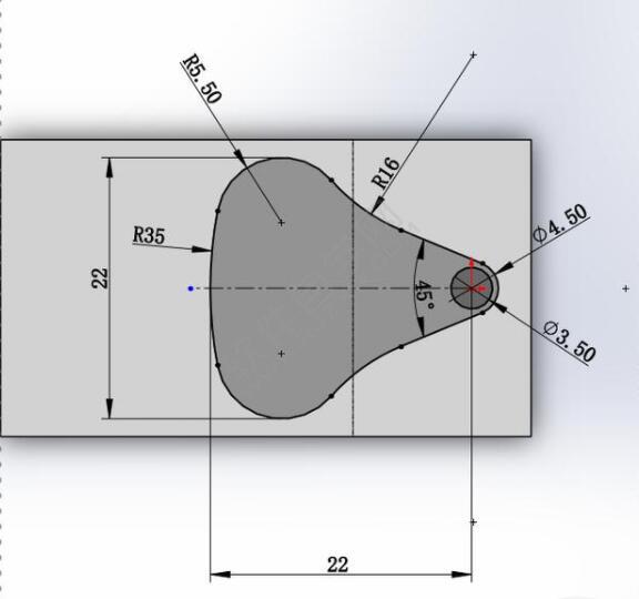 易拉罐拉環(huán)鈑金零件怎么用SolidWorks畫