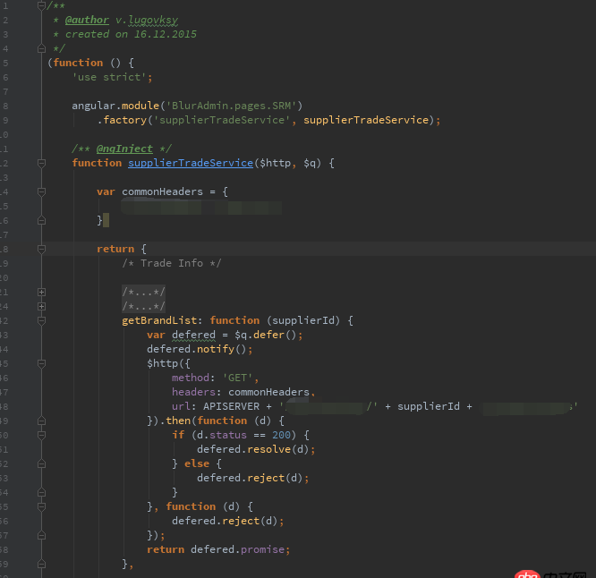 angular.js - 后端接口調用怎么規劃 封裝成一個個 Service 嗎？~