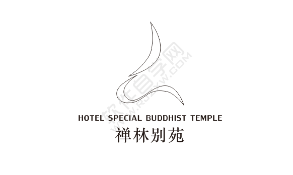 CDR設(shè)計禪林別苑圖標的方法