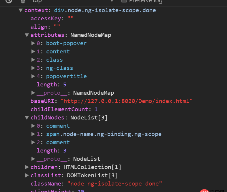 angular.js - angular的directive中link中element如何解決，is not a function？