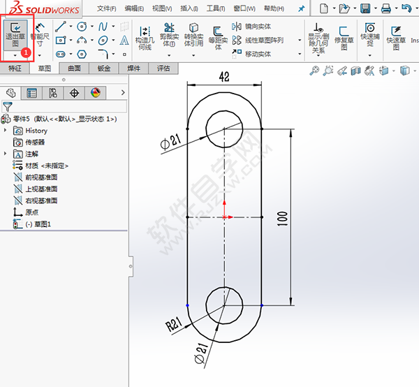 簡(jiǎn)述solidworks創(chuàng)建零件過程